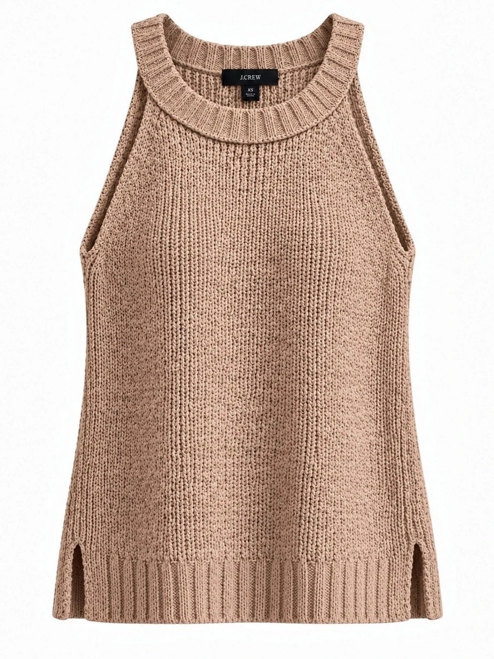 J.Crew sleeveless woven top.